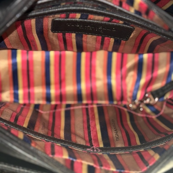 Tignanello Black Satchel Bag - Picture 6 of 6